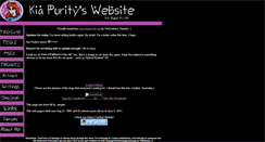 Desktop Screenshot of kiapurity.leamonde.net